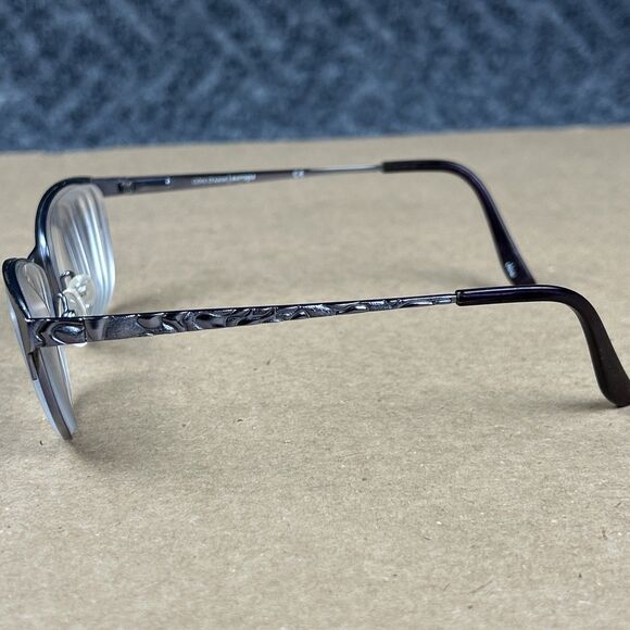 Cote D'Azur CDA 239 C1 Purple Cat Eye Women's Eyeglasses Frame 50-17-135 .  G191 - Picture 3 of 7